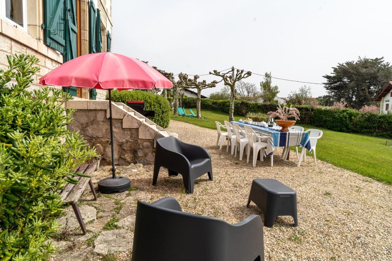 Maison De Maitre Piscine Vue Ocean - Bidart Kültér fotó