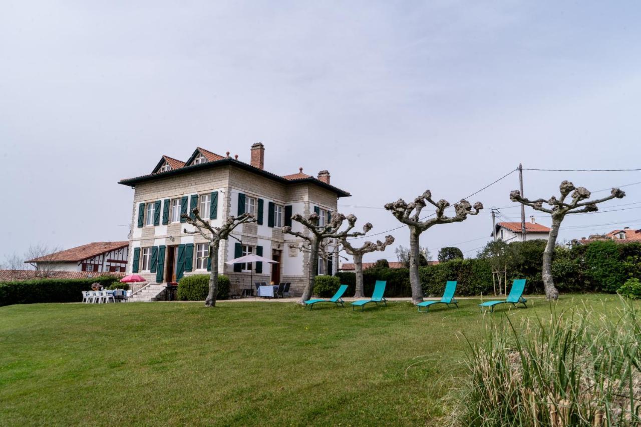 Maison De Maitre Piscine Vue Ocean - Bidart Kültér fotó