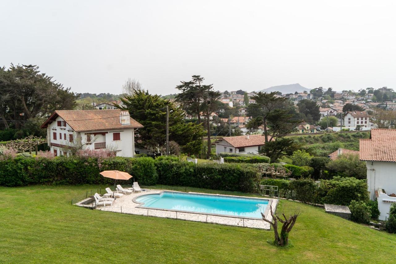 Maison De Maitre Piscine Vue Ocean - Bidart Kültér fotó